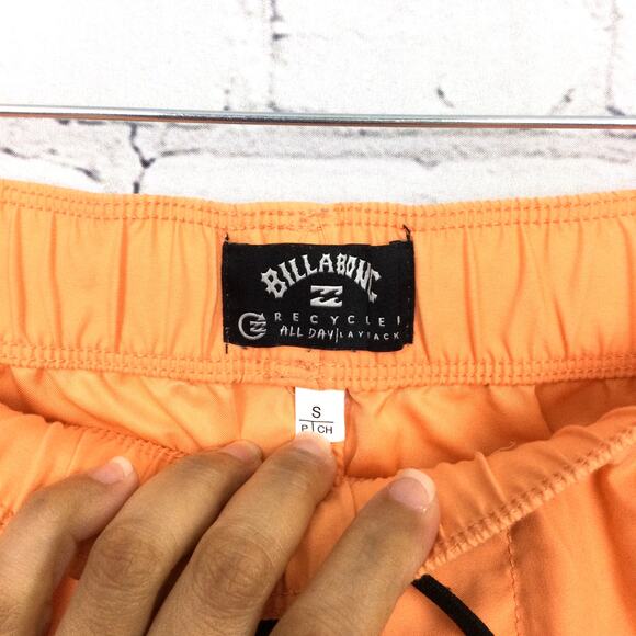 Billabong Men’s Drawstring Elastic Waist Slash Pocket Lightweight Shorts Small - Picture 5 of 10